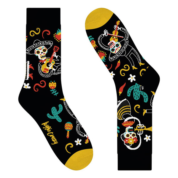 Mariachi Day of the Dead Socks