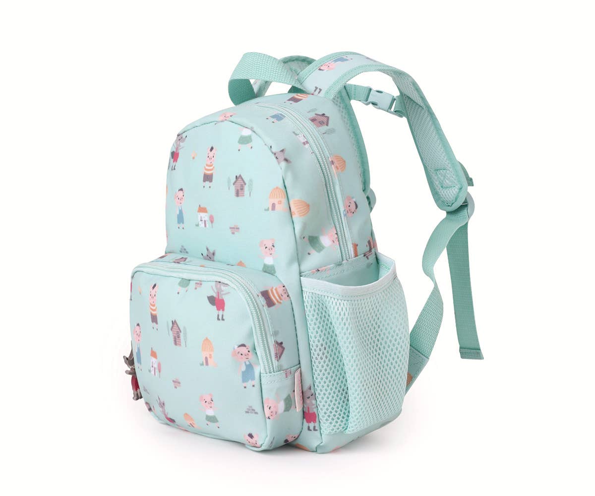 The Three Little Pigs children's backpack