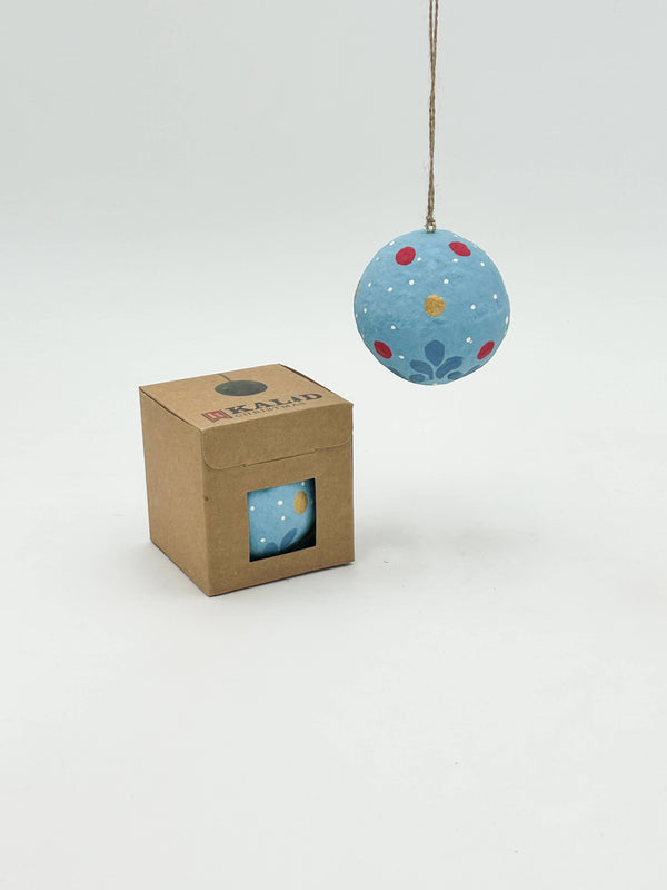 Papier-mâché Christmas bauble