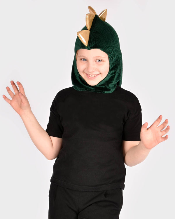 Dragon Hood with Gold Spikes, 3-5 years