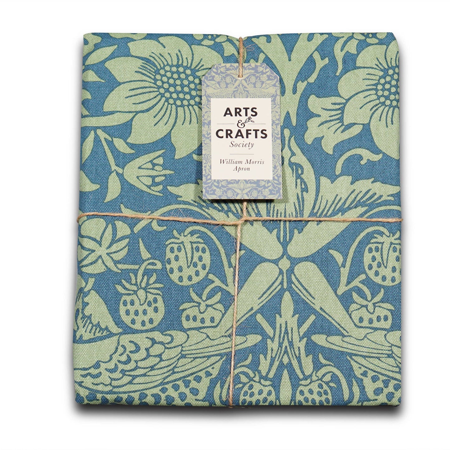 William Morris Sage Green Recycled Cotton Apron