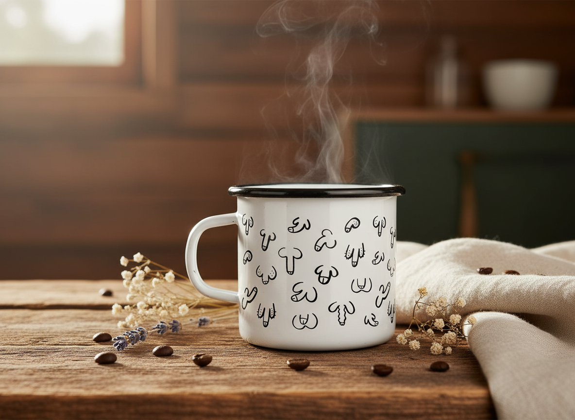 Enamel Mug - Dicks Friends