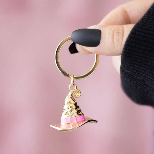 Witch Hat Keychain from the Good Witches Social Club