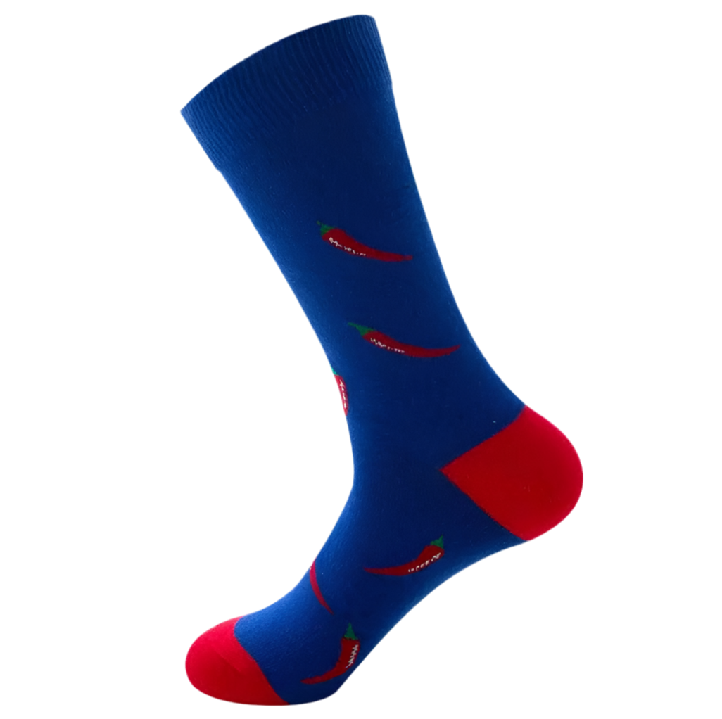 chaussettes piments rouges mrcol