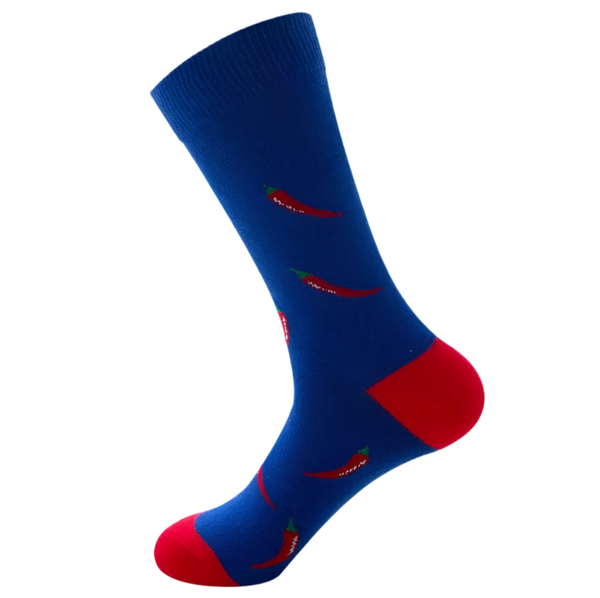chaussettes piments rouges mrcol