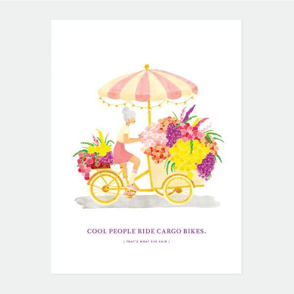 Cargo Bikes - Poster