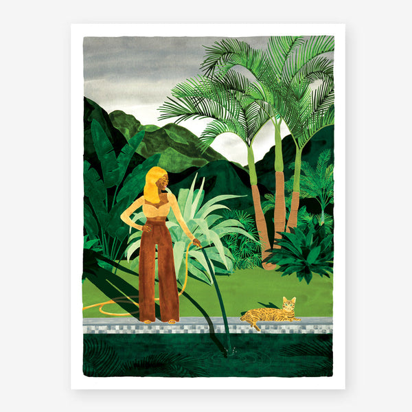 Chic Watering - Poster