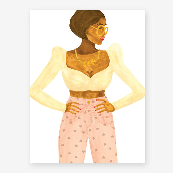 Printed denim - Poster