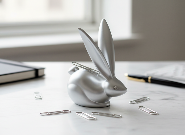 Rabbit trombone magnet