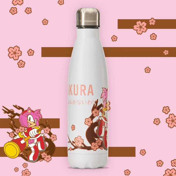 Sonic the Hedgehog Water Bottle - Amy Rose "Sakura"