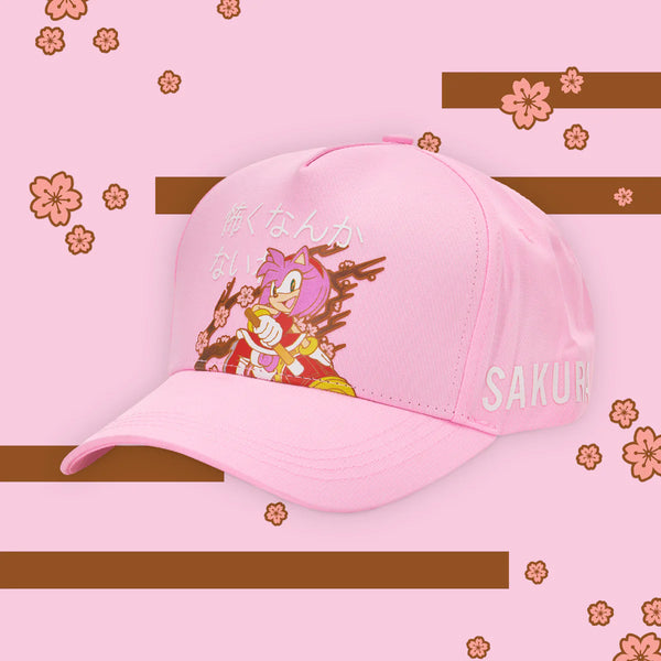 Sonic the Hedgehog Cap - Amy Rose "Sakura"