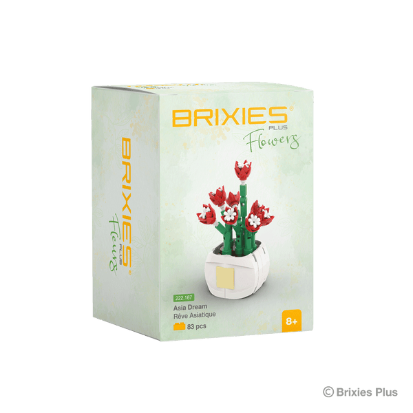 BRIXIES Plus Mini Flower "Asia Dream"