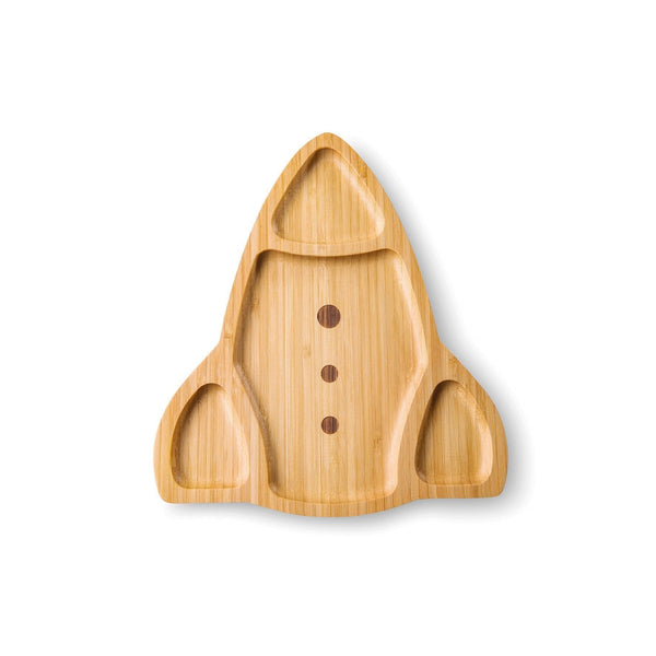 Rocket bamboo plate