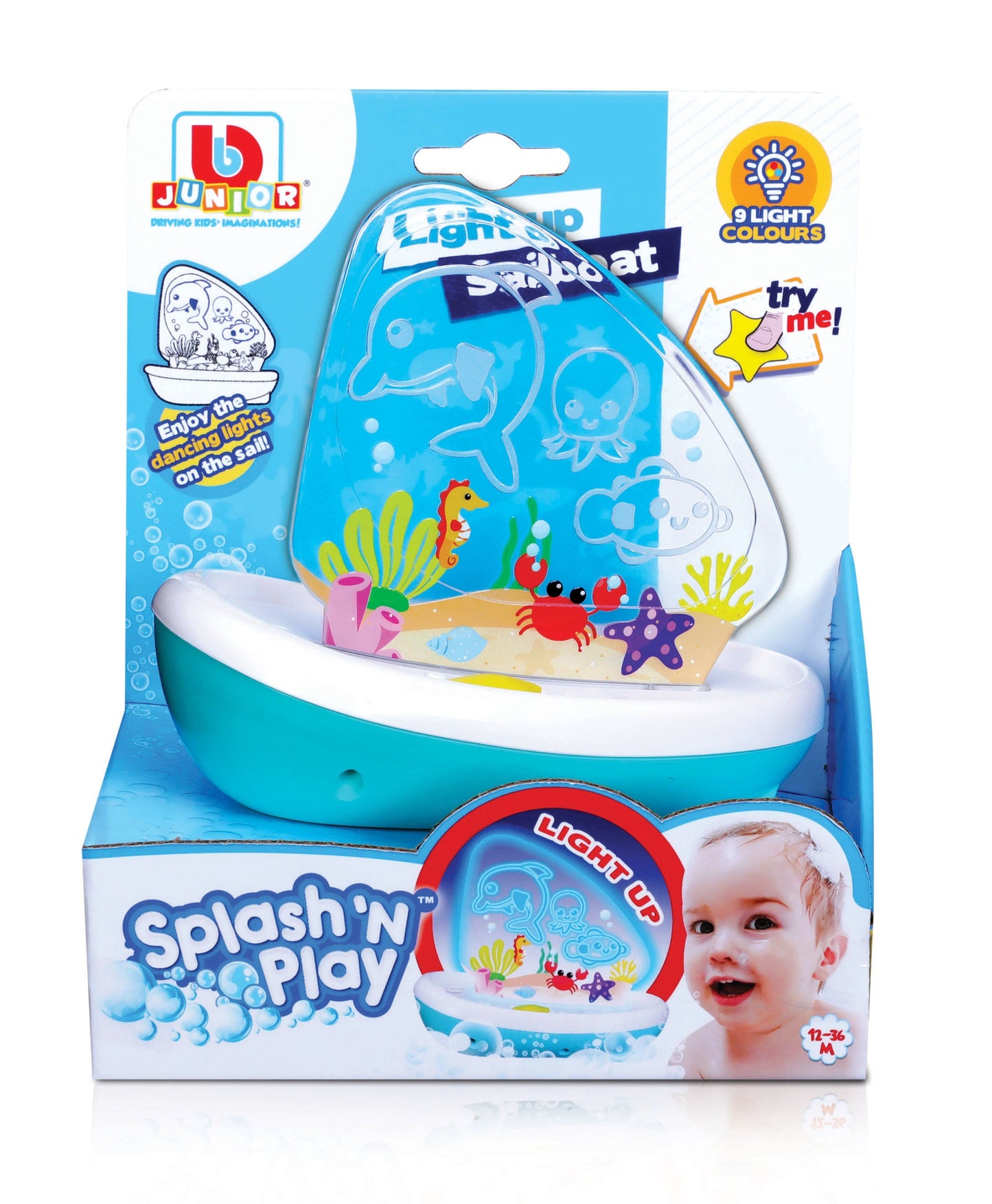 BRIGHT SAILBOAT BB JUNIOR SPLASH N PLAY