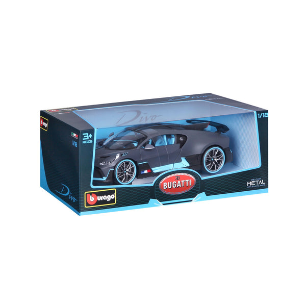 1:18 BUGATTI DIVO MATTE DARK GREY