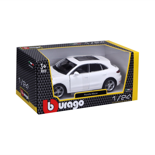 1:24 WHITE PORSCHE MACAN