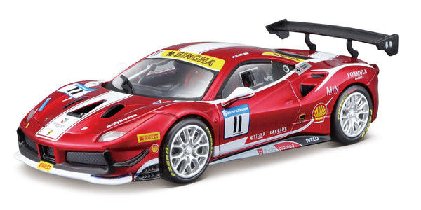 1:24 FERRARI RACING 488 CHALLENGE (2017 FERRARI RACING FORMULA)
