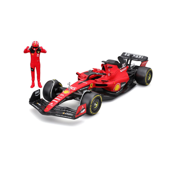 Ferrari SF-23 F1 2023 1:24 Figure with Leclerc Driver