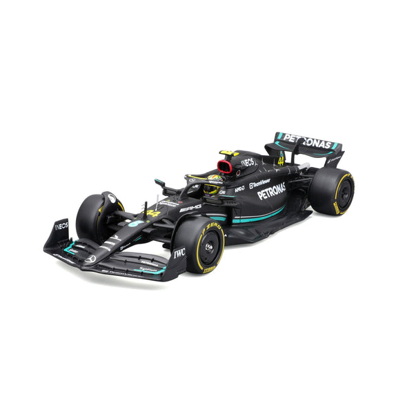 1:24 F1 MB W14 2023 WITH HAMILTON HELMET