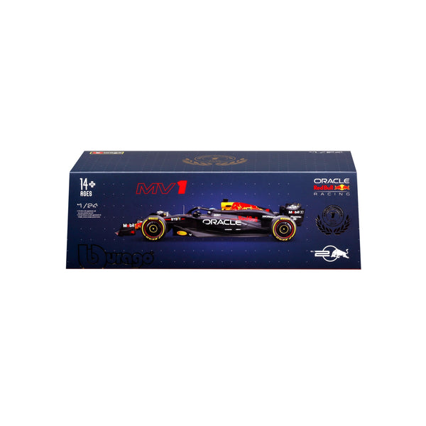 1:24 F1 RED BULL RACING RB20 2024 WITH VERSTAPPEN HELMET