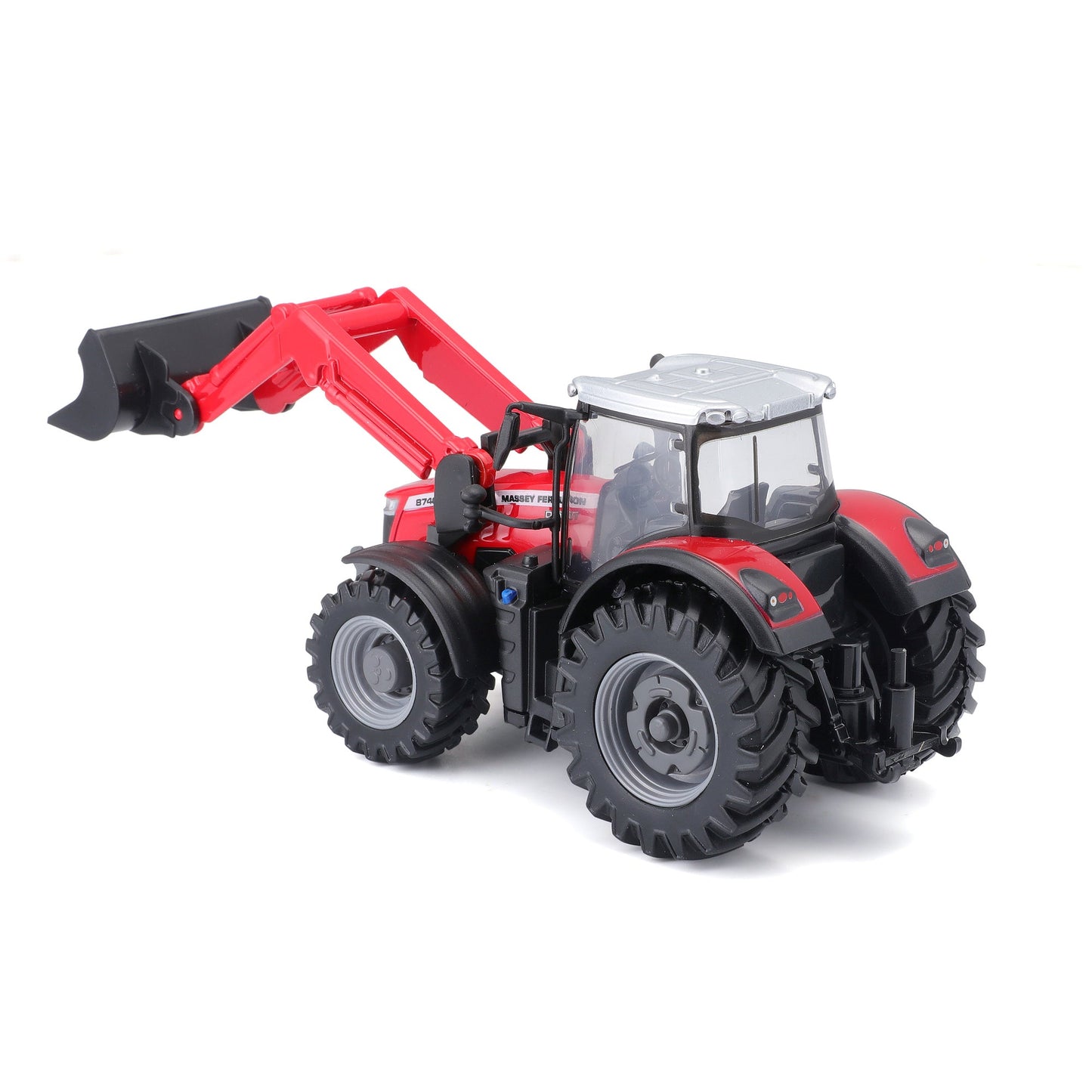 10 CM MASSEY FERGUSON 8740S TRACTOR WITH FRONT LOADER