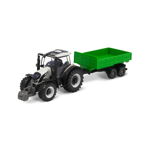 TRACTEUR VALTRA M2\Q 10CM AVEC REMORQUE BASCULANTE