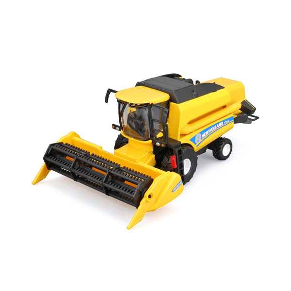 Moissonneuse-batteuse New Holland TC5.90 de 18 cm avec barre de coupe à grains