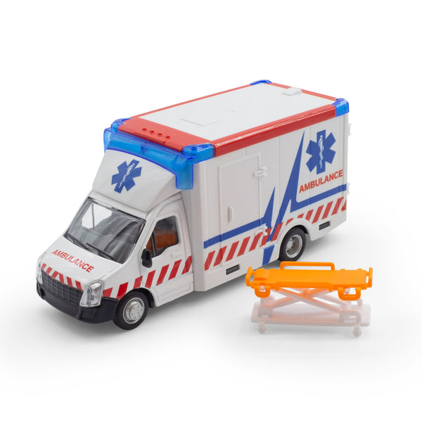 VÉHICULES MUNICIPAUX AMBULANCE AVEC CIVIÈRE
