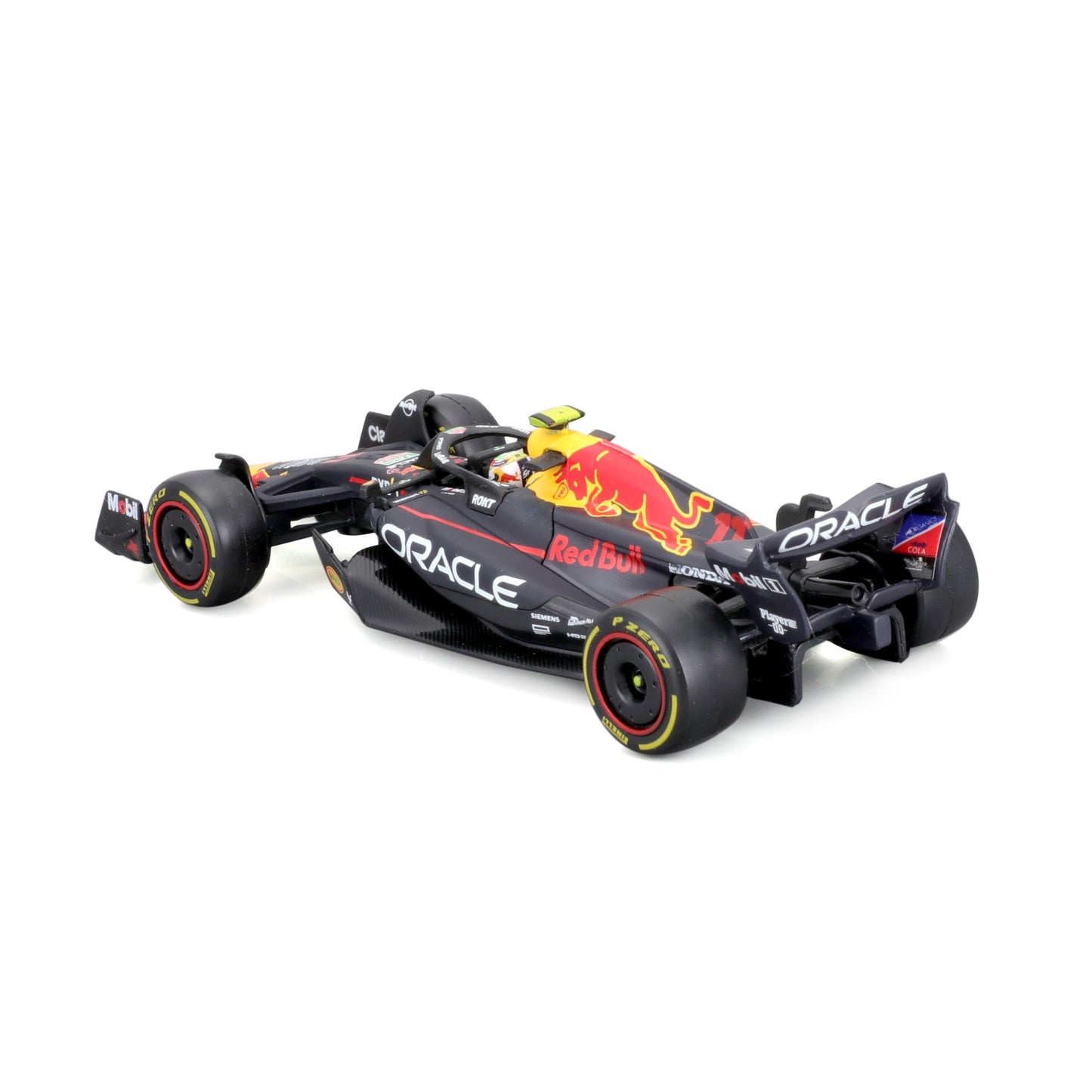 1:43 F1 RED BULL RACING RB19 2023 WITH PEREZ HELMET