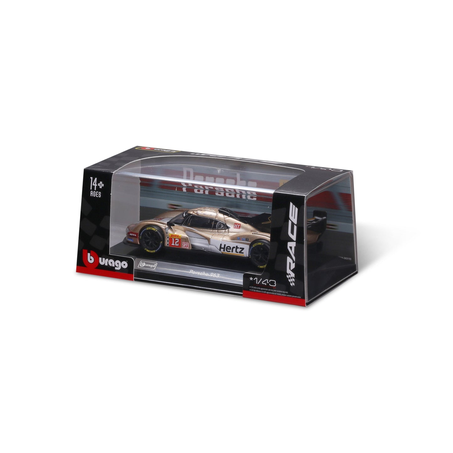 1:43 ÉQUIPE HERTZ JOTA PORSCHE 963 #12