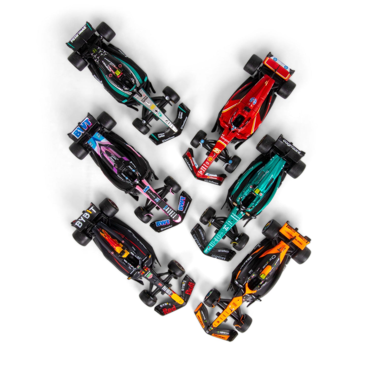 F1 CAR ASSORTMENT 1:43 2024 (24 PIECES IN CDU)