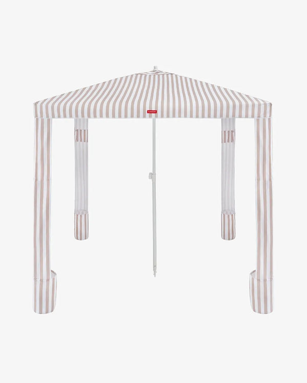 Toldo de playa con bolsillos de arena – SUNGOLD