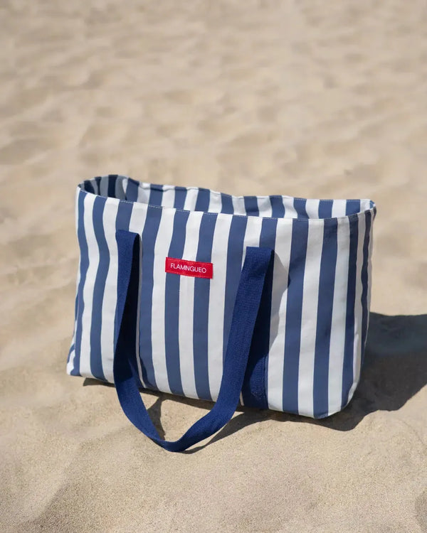 Large Beach Tote Bag with Zipper – DELMA
