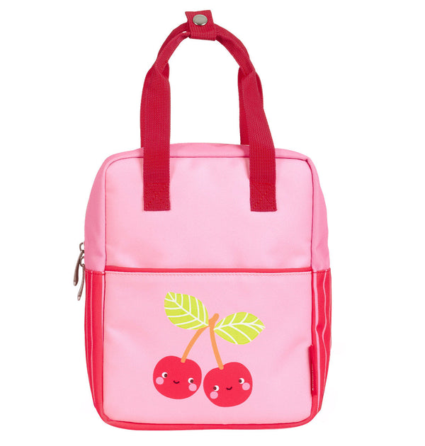 Petit sac à dos carré enfant - Cerises joyeuses – A Little Lovely Company