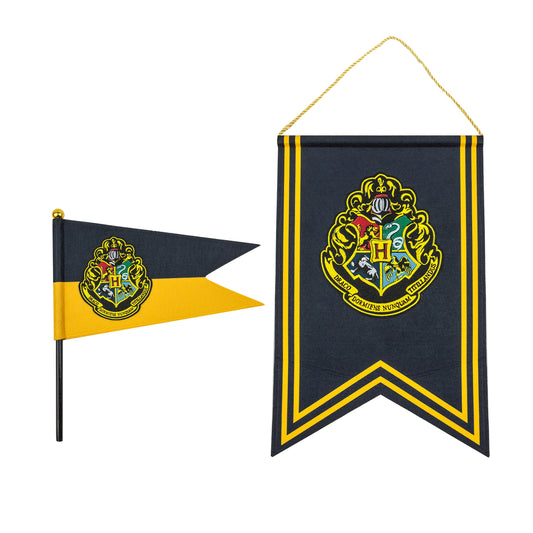Hogwarts Banner and Flag Set