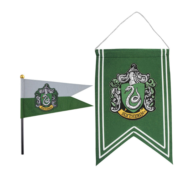 Set Bannière et Drapeau Serpentard