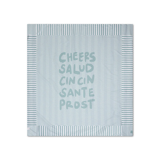 Microfiber Beach Towel - Green - Cheers - 180 x 180 cm