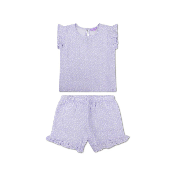 Beachwear Girls - Muslin - Lilac - Leopard
