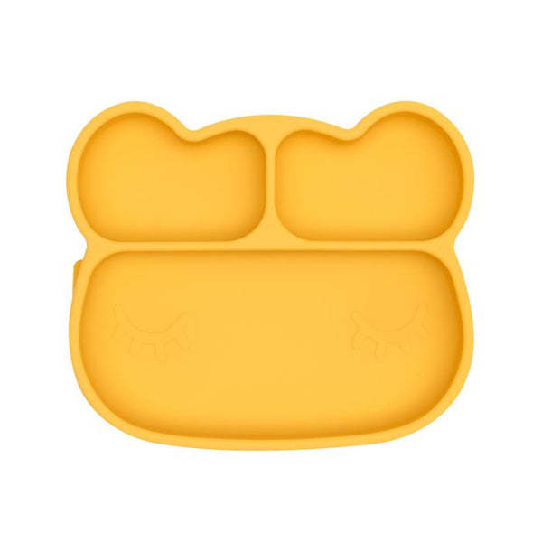 Yellow bear silicone plate