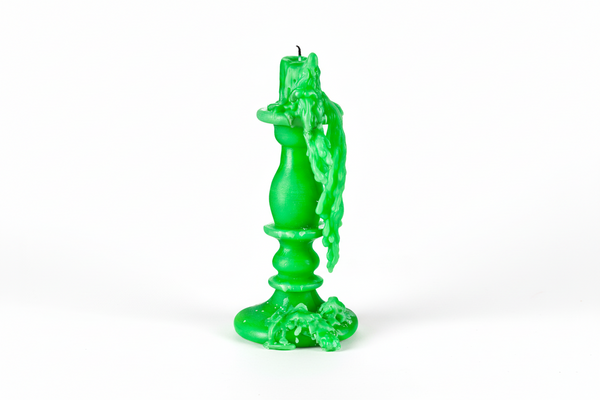Green candle candle