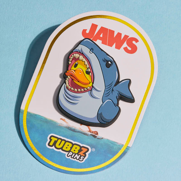 Pin's TUBBZ Bruce le requin – Les Dents de la mer, modèle du lot de 45 pin's TUBBZ