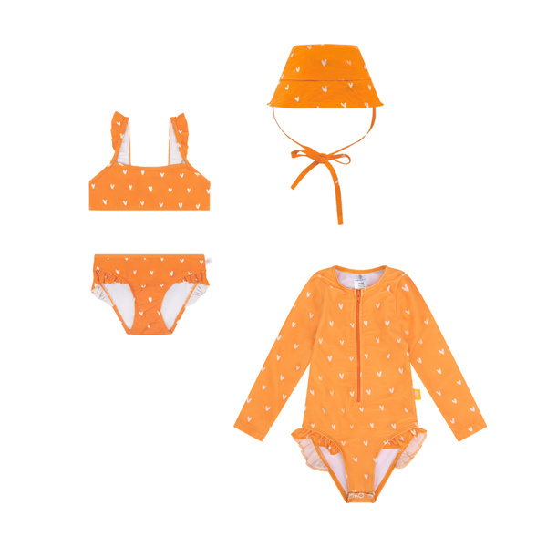 Bundle Swimwear - Orange - Orange Kiss