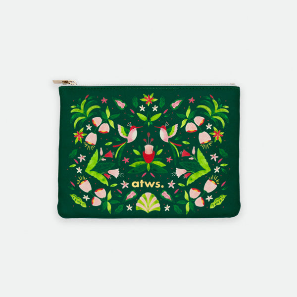 Green Jungle - Pouch Bag