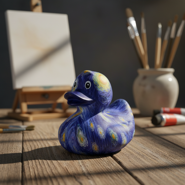 Duck Starry Night Vincent van Gogh