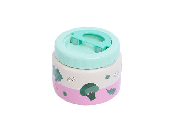 VEGGIE PALS 350ml Stainless Steel Insulated Food Container