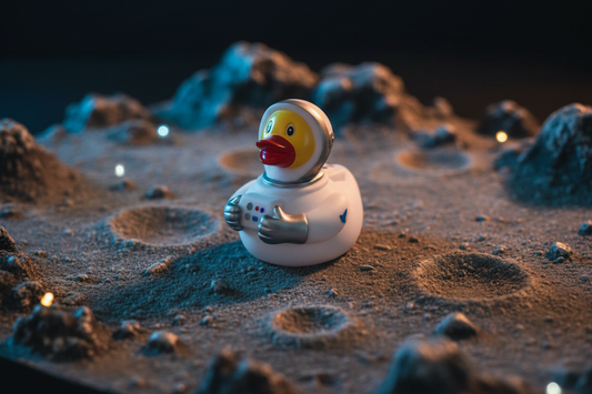 Duck astronaut