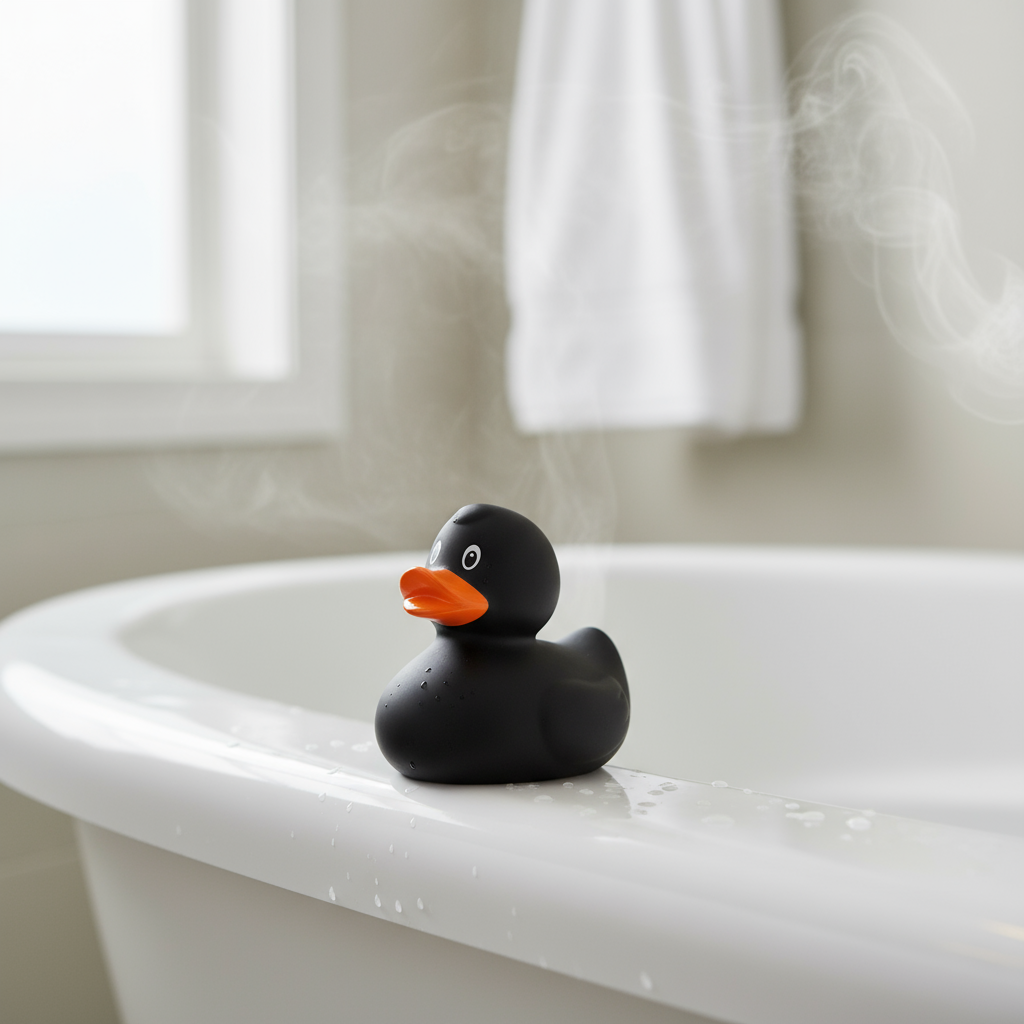 Classic black duck