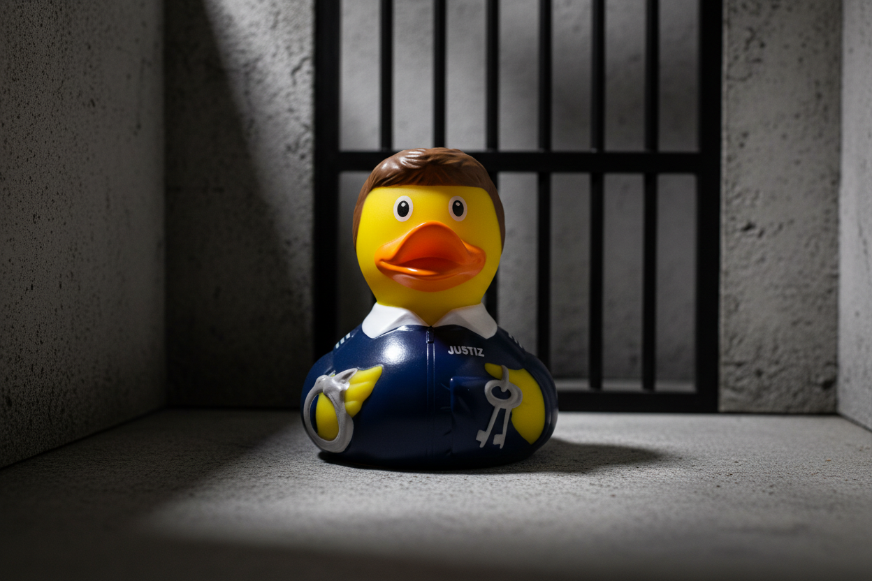 Canard Gardien de Prison