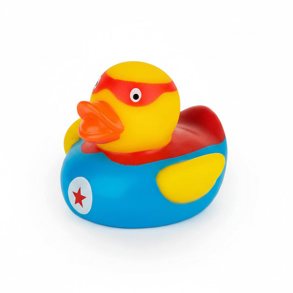 Superhero bath duck