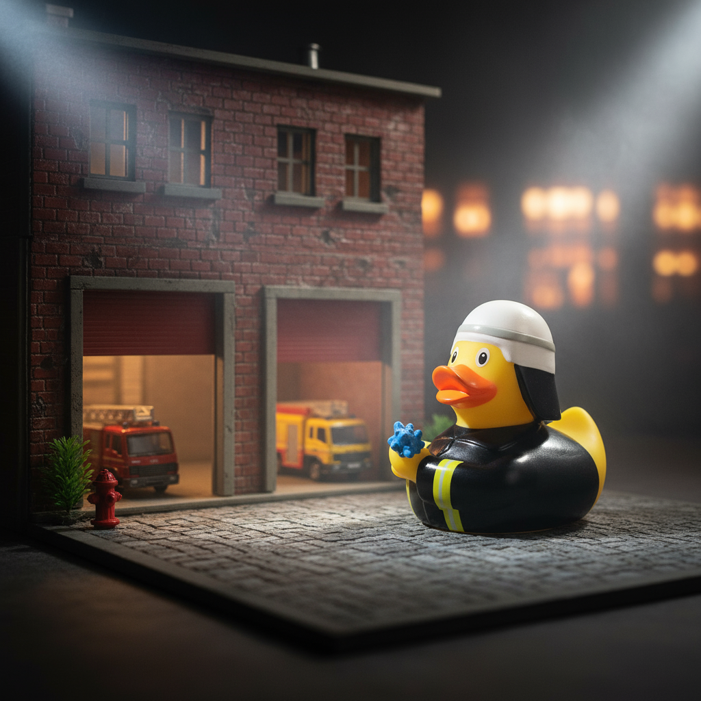 Black firefighter
